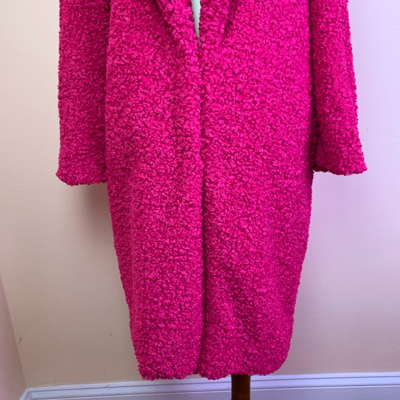 New! ALICE + OLIVIA Oversized Sherpa Teddy Coat - Picture 4 of 8